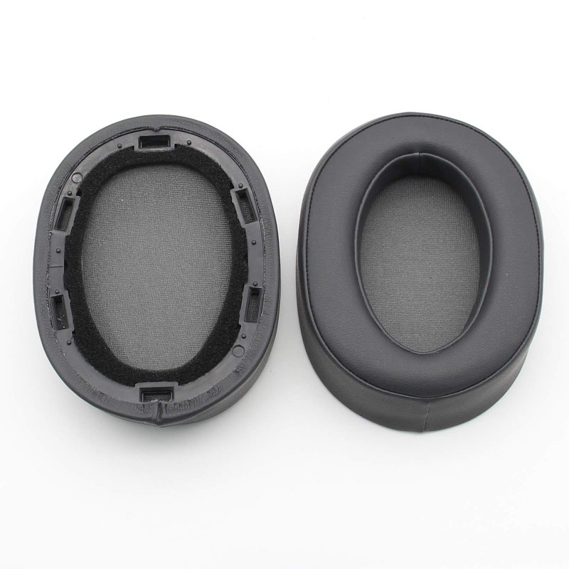 Adhiper WH-H900N Replacement Ear Pads Protein PU Leather Ear Cushion Compatible with Sony WH-H900N and MDR-100ABN Headphones (Dark Grey) - Image 2
